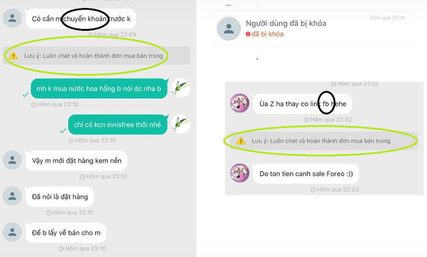 Cách bán hàng trên Shopee hiệu quả nhất là nội dung chat phản hồi khách hàng không chứa từ khóa bị cấm