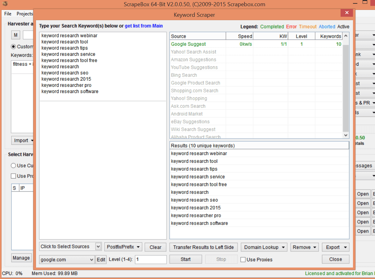 công cụ SEO-ScrapeBox