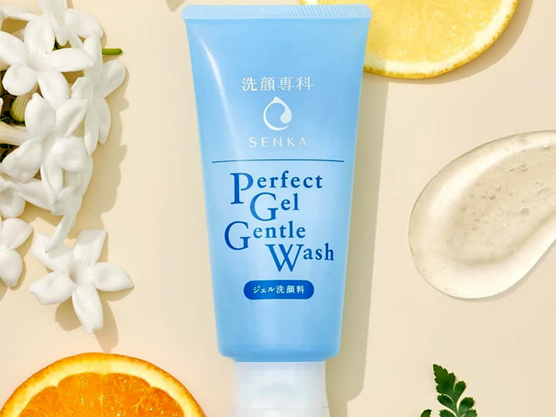 Sữa rửa mặt Senka Perfect Gel