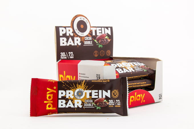 Thanh protein PLAY giúp cơ thể phục hồi nhanh chóng sau khi chạy bộ.