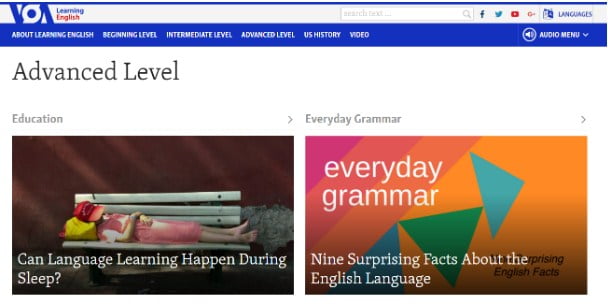 VOA Learning English