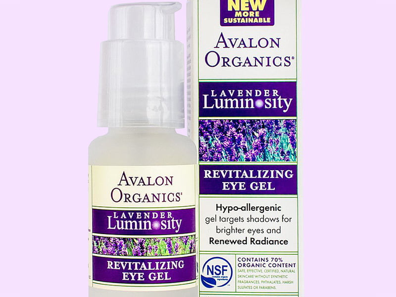 Avalon Organics Lavender Luminosity Revitalizing Eye Gel