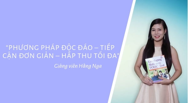 Giảng viên tiếng Anh Hằng Nga