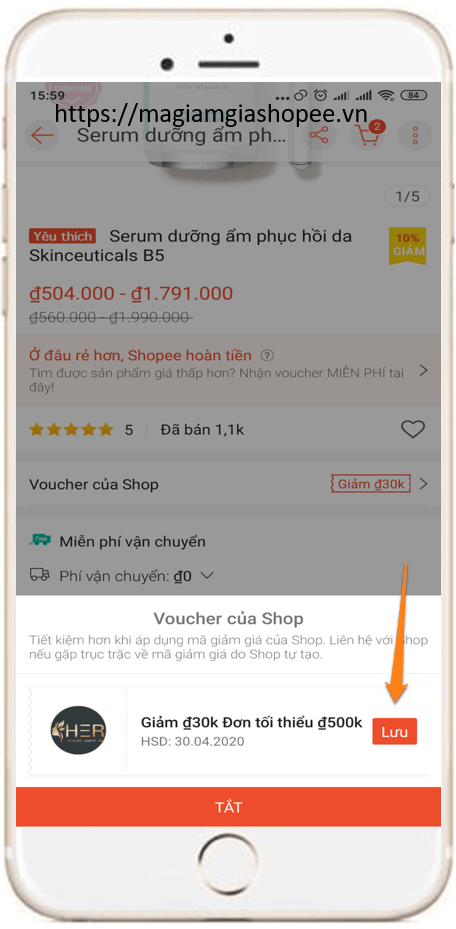 Hướng dẫn áp dụng 3 mã giảm giá Shopee