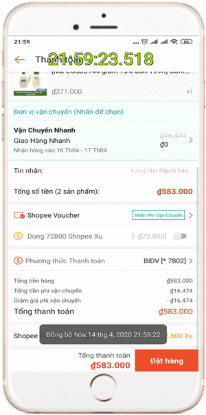 Kinh nghiệm săn mã giảm giá Shopee