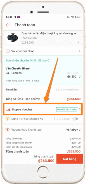 Dùng Auto Click săn mã livestream Shopee