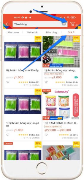 Mẹo săn hàng 1k trên Shopee