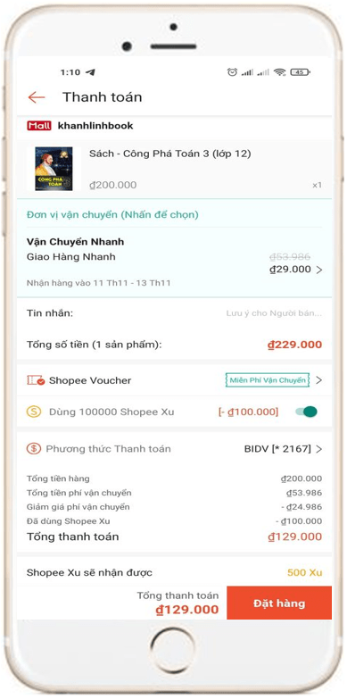 Mẹo săn mã back Shopee