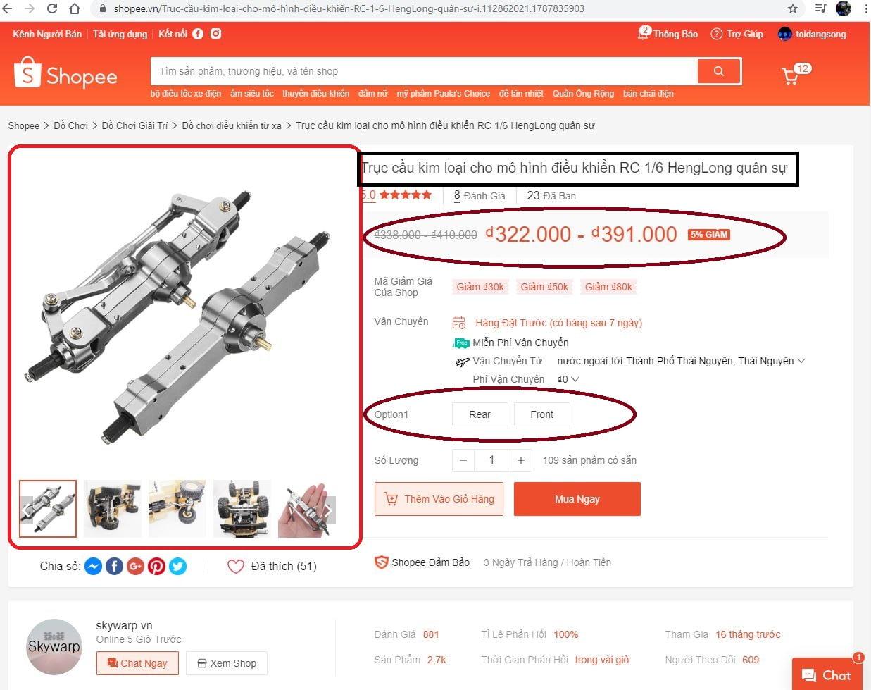 mua hàng quốc tế shopee