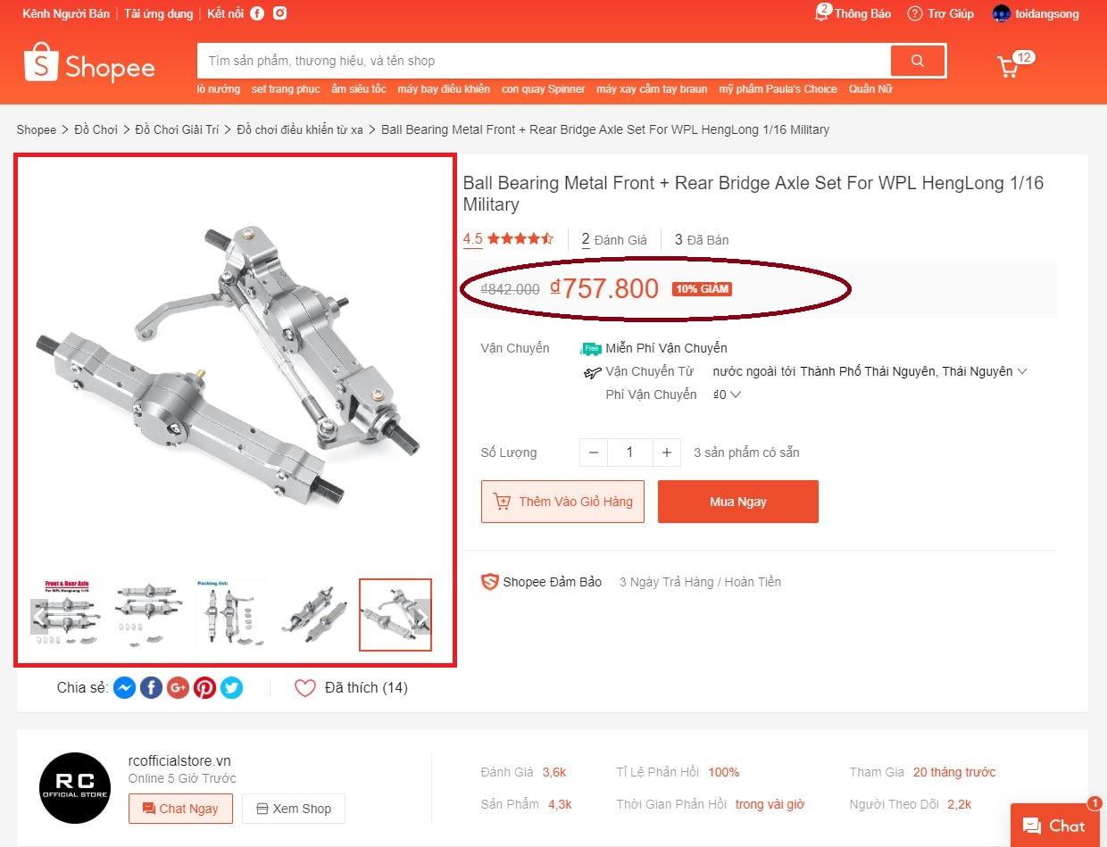 mua hàng quốc tế trên shopee