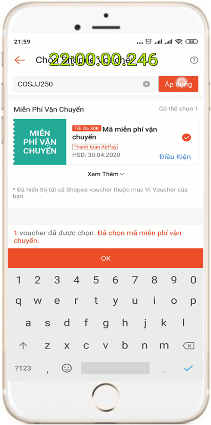 Kinh nghiệm săn mã giảm giá Shopee