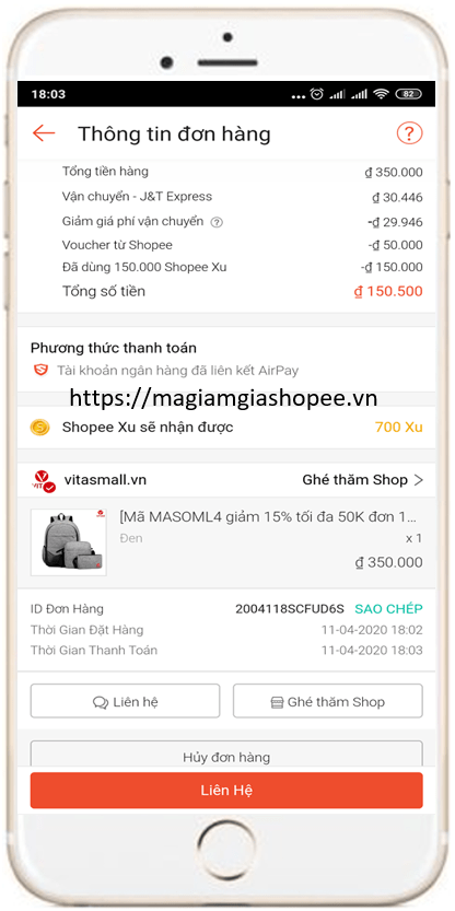 Hướng dẫn khiếu nại sản phẩm Rẻ Vô Địch Shopee