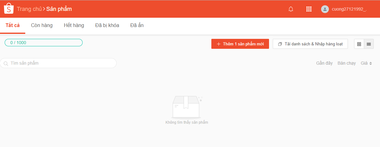Hướng dẫn thêm sản phẩm mới trên Shopee