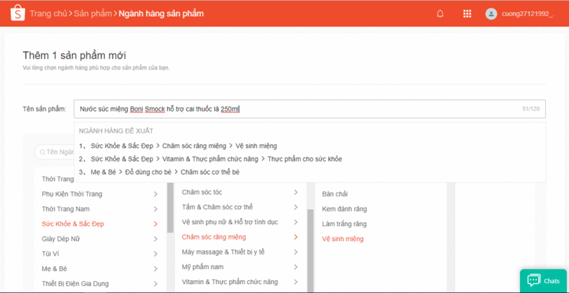 hướng dẫn đăng sản phẩm trên Shopee
