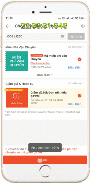 Kinh nghiệm săn mã giảm giá Shopee theo khung giờ