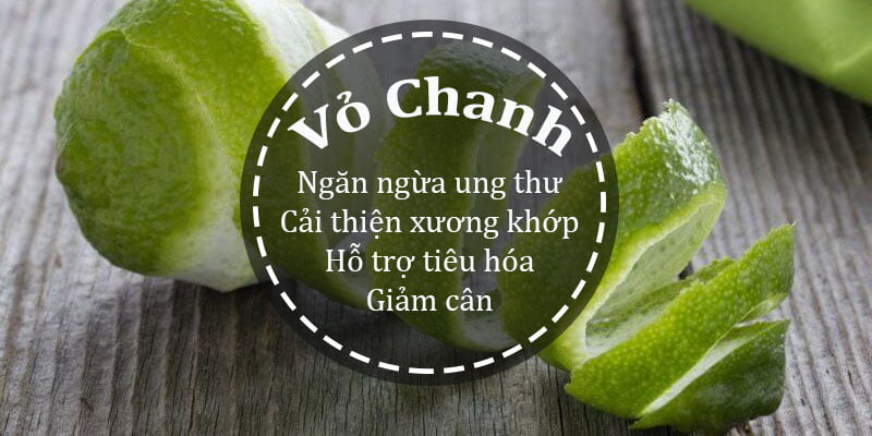 Lợi ích của vỏ chanh