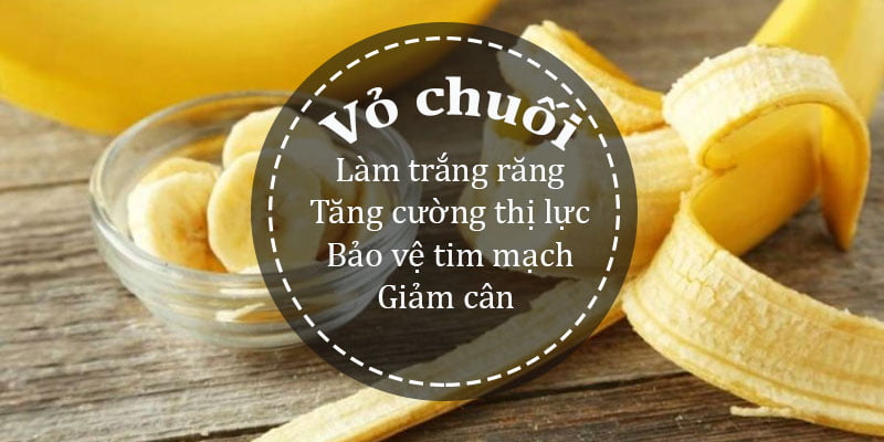 Lợi ích của vỏ chuối