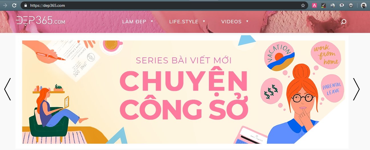 bước 1: chọn url cần kiểm tra