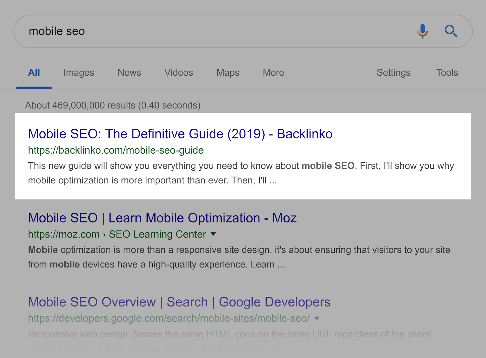 Content - "mobile seo"