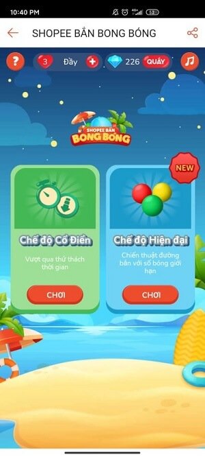 Chơi Game Shopee