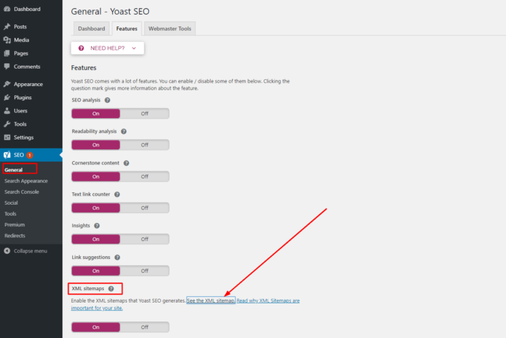 Tạo XML Sitemap, sử dụng tệp Robots.txt