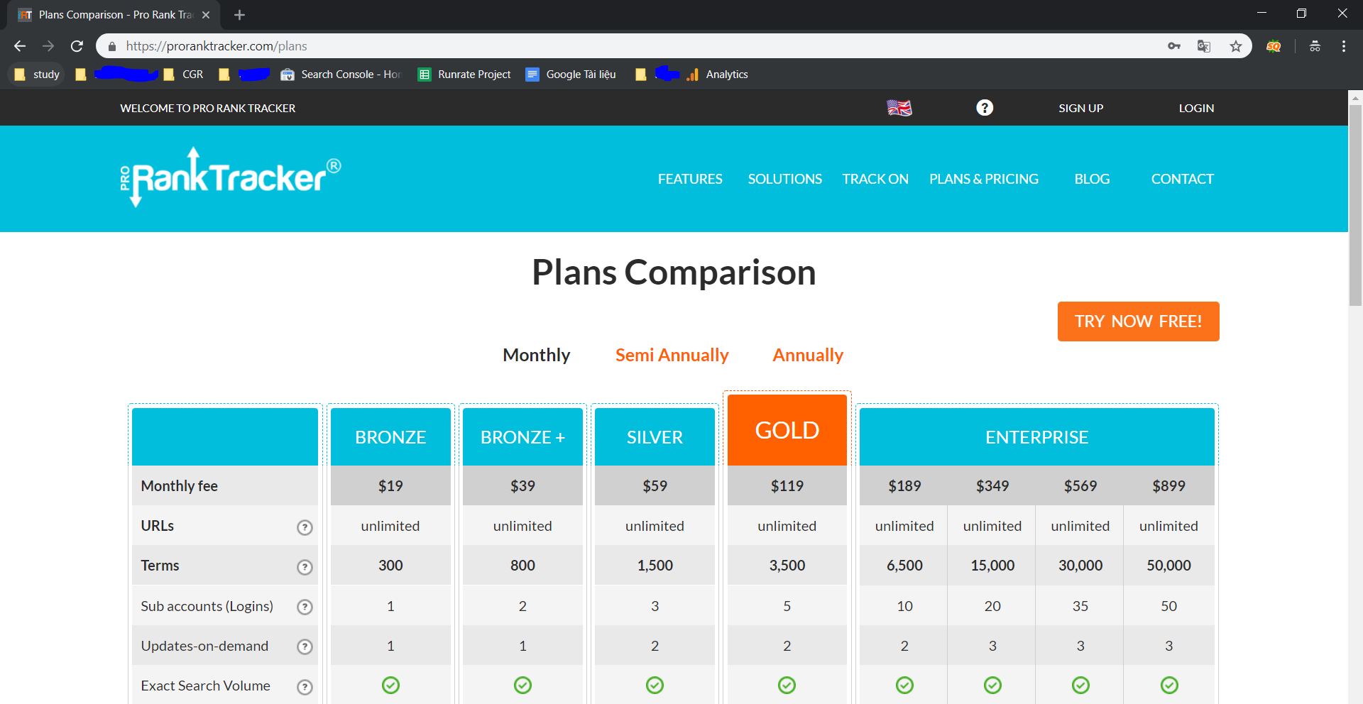 Proranktracker