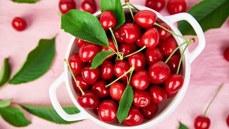 cherry giúp tim mạch bạn được ổn định và hạn chế lượng đường gây tiểu đường
