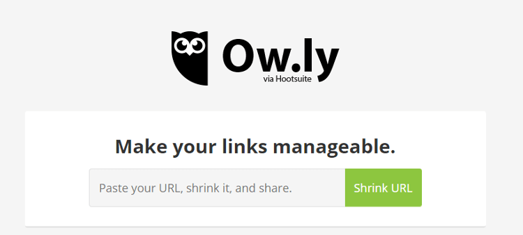 Ow.ly link shortener