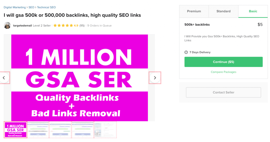 xây dựng backlink - liên kết bất thường