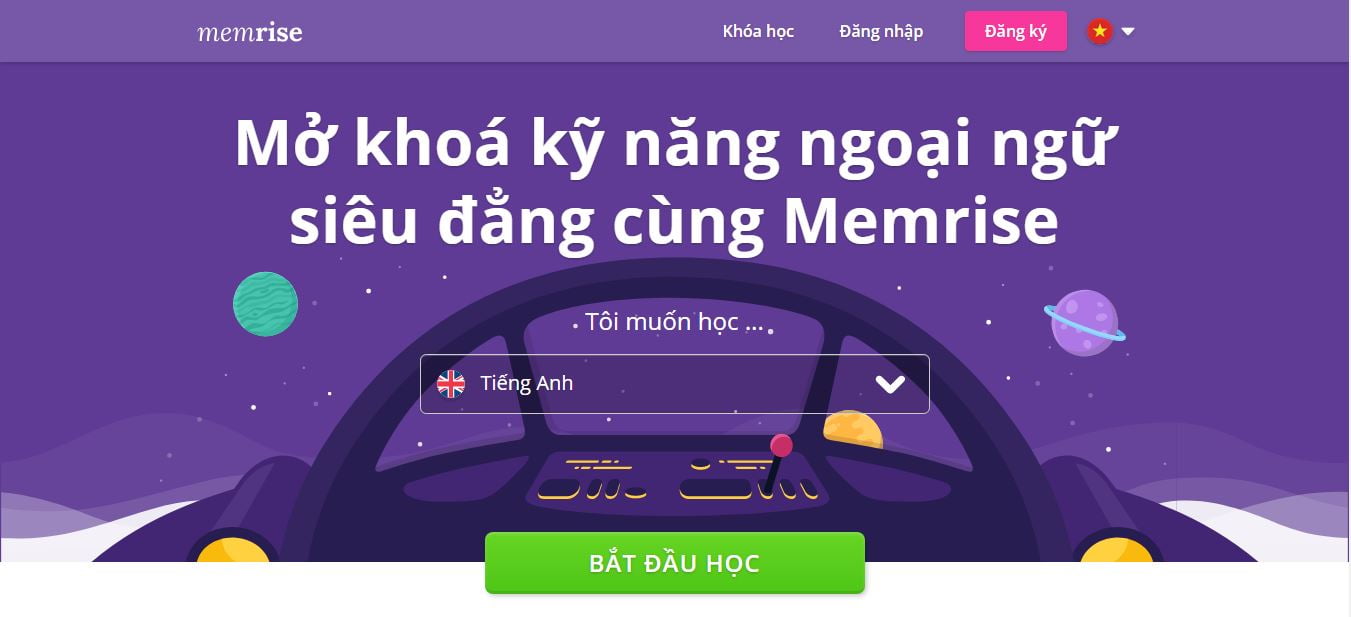 Trang web học tiếng anh cho người mới bắt đầu