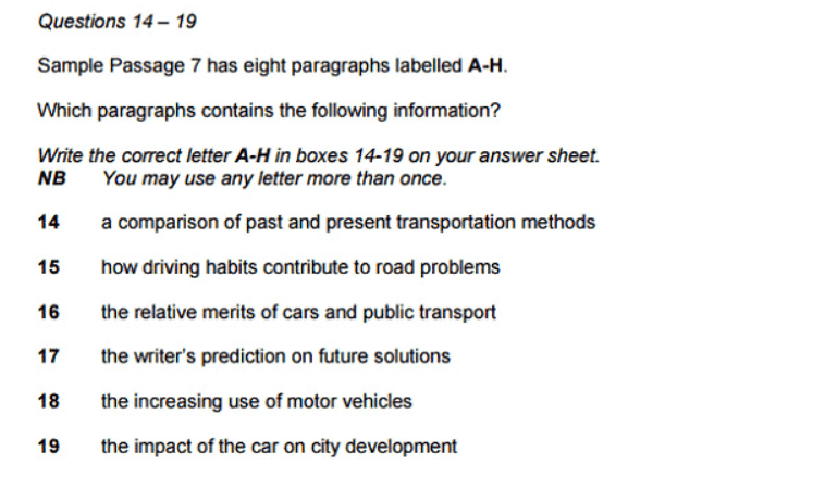 Matching-information