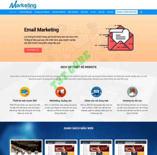 Theme web wordpress flatsome dịch vụ thiết kế marketing website 01