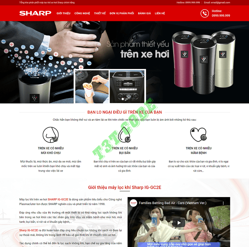 Theme web wordpress flatsome bán máy lọc không khí 01 Theme web wordpress flatsome bán máy lọc không khí 01