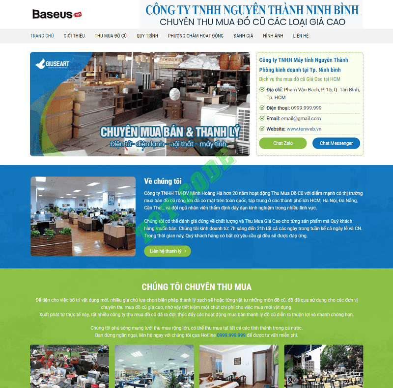 Theme web wordpress flatsome landing page dịch vụ thanh lý 02 Theme web wordpress flatsome landing page dịch vụ thanh lý 02