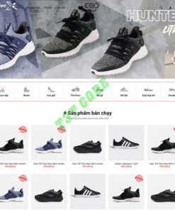 Theme web wordpress flatsome shop bán giày 01